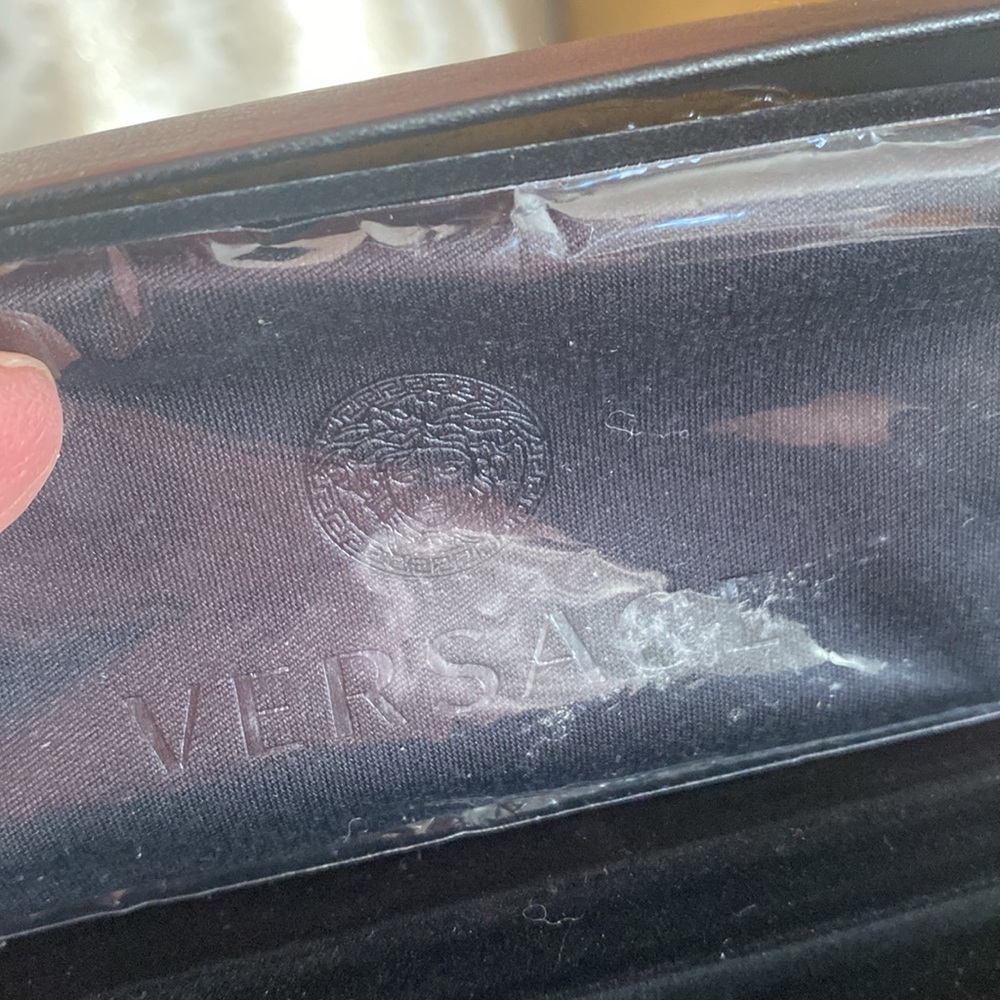 Versace Eye/Sunglass Case, Euc - image 5